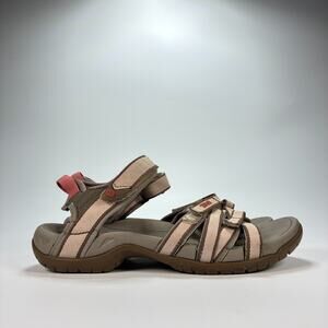 Teva Tirra Simply Taupe Adjustable Straps Hiking Sandal 4266 Women's Size 7.5